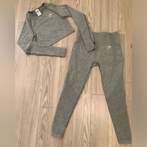 Gymshark Gray Women's Workout Set